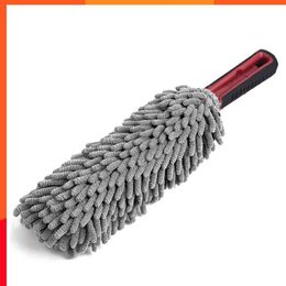 Nieuwe microfiber auto -reiniging borstel Duster borstel voor auto interieur exterieur vuilreiniging details borstels Auto Care Polishing Tools