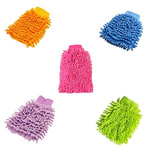 Nieuwe microfiber carwash washings chenille wassen miglove apparatuur auto details details home stuster washolte gereedschap motorfiets 265U