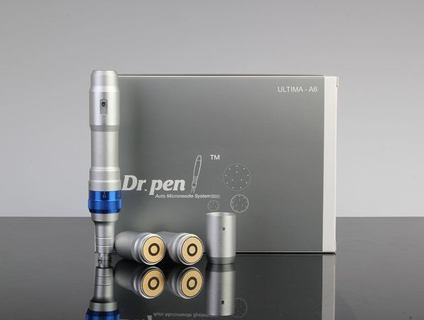 Nouveau stylo à microneedling, stylo à rouleau derma, micro-aiguille rechargeable avec cartouches d'aiguilles pour l'élimination des cicatrices