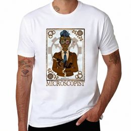 nouveau Microscopist SteamPunk Art T-Shirt garçons chemise à imprimé animal garçons t-shirts blancs chemises t-shirts graphiques hommes t-shirts unis x7gH #