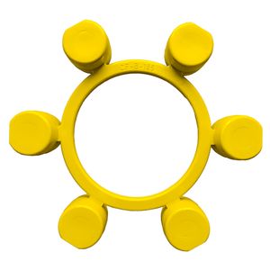 NOUVEAU Accouplement en élastomère Mikipulley absorbé Accouplements d'arbre jaune Jaw Spider CF-B-185 N = 185mm Fabriqué au Japon