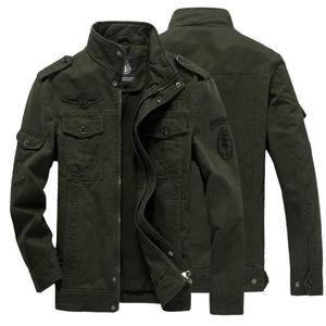 Nouveau Manteau décontracté militaire industriel grande veste en pur coton pour hommes
