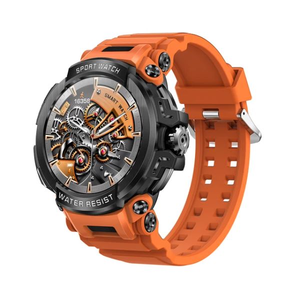 Nouvelle montre intelligente militaire pour Android Ios montre de sport 600mAh batterie Bluetooth appel hommes montre intelligente