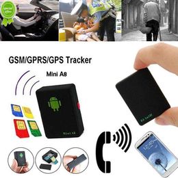 Nuevo Mini A8 GSM / GPRS / LBS Tracker Global Dispositivo de seguimiento en tiempo real GPS Tracker con botón SOS para coches Kid Elder Pets