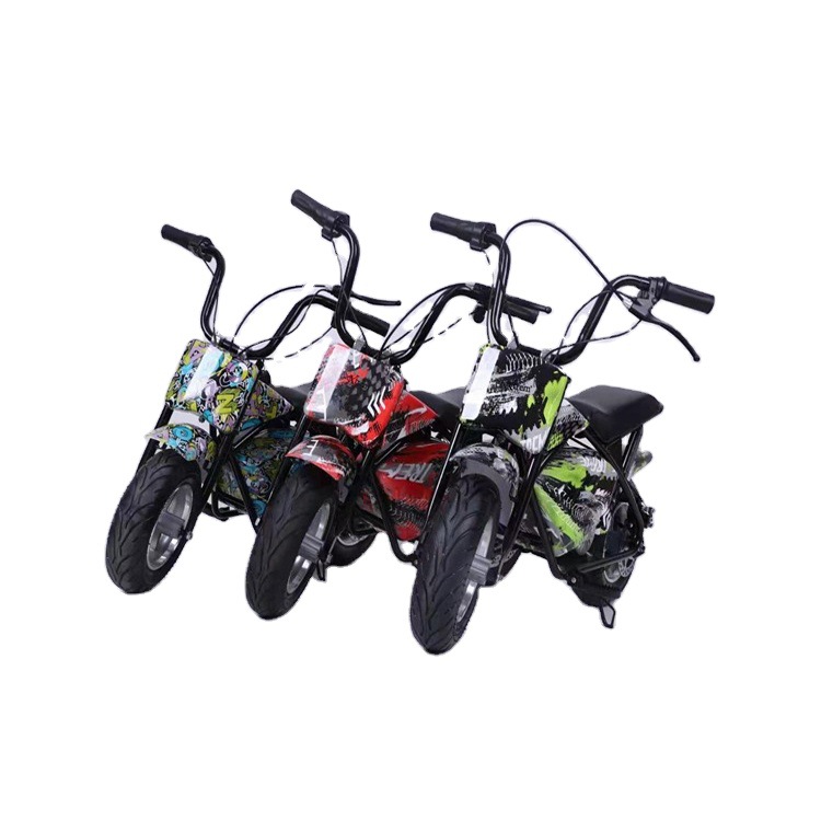 Novo Mini atv crianças de duas rodas fora de estrada praia motocicleta elétrica pequena scooter