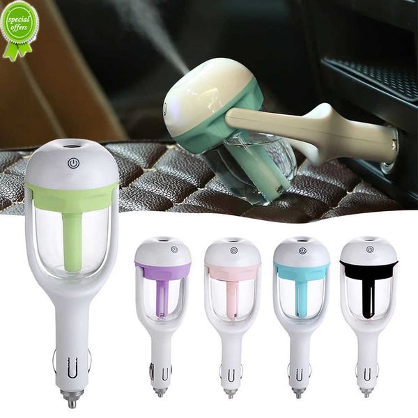 Nouveau Mini voiture humidificateur d'air vapeur purificateur d'air diffuseur d'arôme huile essentielle aromathérapie diffuseur Auto brumisateur pulvérisateur pour voiture