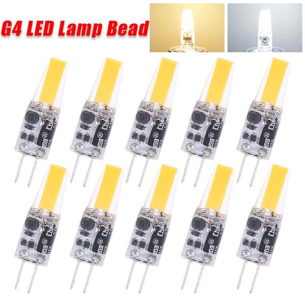 Nuevo Mini G4 LED Bombillas de lámpara AC DC 12V Reemplazo Ahorro de energía COB Bombillas halógenas Luces para el hogar Foco Araña Decoraciones Iluminación