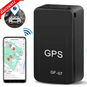 Nouveau Mini GF-07 GPS voiture Tracker suivi en temps réel Anti-vol Anti-perte localisateur fort support magnétique 2G SIM message positionneur