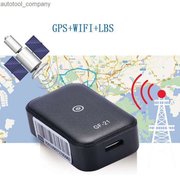 Nueva aplicación Mini GPS de seguimiento de coche dispositivo antipérdida Control de voz localizador de grabación micrófono de alta definición WIFI + LBS + GPS para SIM 2G