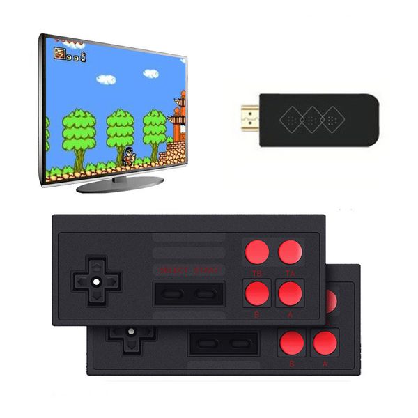 Nouvelles consoles de jeu Mini HD 620/1500 Jeux Nostalgique Home TV Deux joueurs par kimistore
