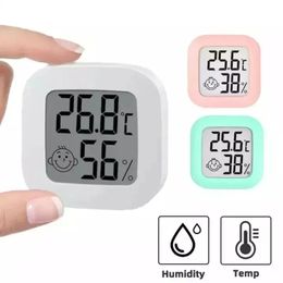 Nieuwe mini LCD digitale thermometer hygrometer indoor elektronische temperatuur hygrometer sensormeter huishouden thermometer