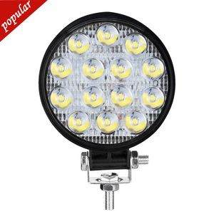 Nieuwe mini -LED 42W LED Work Light Bar Square Spot Beam 24V 12V Off Road LED Light Bar voor Truck 4x4 4WD CAR SUV ATV IP67 6000K WIT