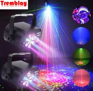 NOUVEAU Mini Party Disco Light LED Lampe UV RGB 60 128Modes USB Rechargeable Effets de scène professionnels pour DJ Laser Projecteur Lamp8072433