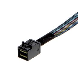 NOUVEAU MINI SAS 3.0 SFF 8643 à U.2 Câble SFF-8639 avec connecteur SATA femelle SSD Câble d'alimentation 12 Go / s 0,5m 1M