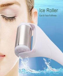 Nouveau Mini Tête En Acier Inoxydable Peau Cool Rouleau De Glace Visage Corps Masseur Rouleau Rides Du Visage Yeux Gonflés Glace Froide Derma Rouleau Thérapie4358762