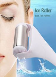 Nieuwe Mini Roestvrij Hoofd Huid Koel Ijs Roller Gezicht Lichaam Massager Roller Gezichtsrimpels Gezwollen Ogen Koud Ijs Derma Roller therapie7350979