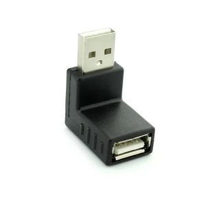 Nouveau mini USB 5pin mâle à USB Femelle 90 degrés Angle Convertisseur Connecteur Donc Sync OTG Adaptateur pour la voiture MP4 Tablettes MP4 THELES U-DISKFOR Mini USB OTG Adaptateur