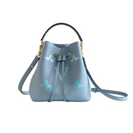 Nouveau sac de qualité miroir designer sac fourre-tout de luxe sac à main femme néonoe sac de seau de mode crossbody sac dames cordonnage en cuir portefeuille portefeuille 2 tailles