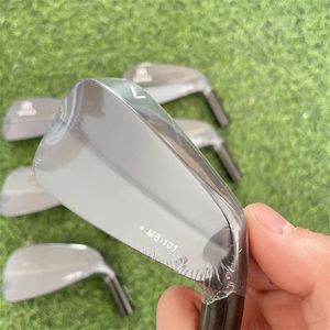 NOUVEAU MIRUA MB-101 FER SET MB 101 Iron doux avec acier / arbre de graphite couleur noire 7pcs (4,5,6,7,8,9, p) avec les coiffures réelles Contactez-nous