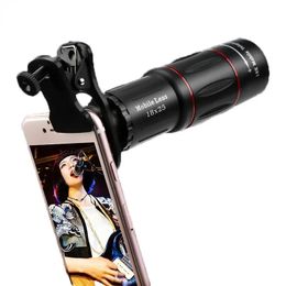 Nieuwe telelens voor mobiele telefoons Universele externe zoomcamera Lens 18 keer ver weg van het concert
