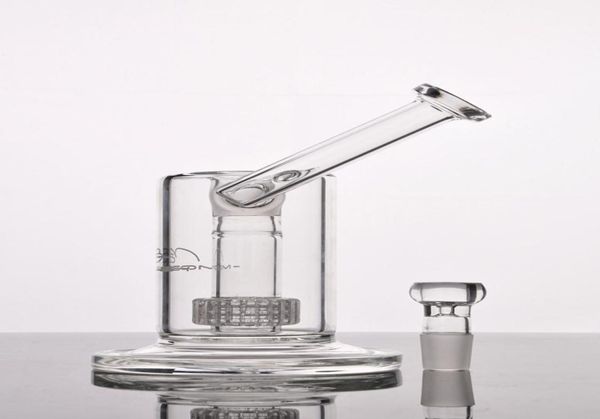 Nouveau Mobius Matrix Sidecar verre narguilé Bong cage à oiseaux Perc fumer Bongs tuyaux d'eau en verre épais avec 18mm Joint1099589