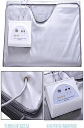 NIEUW MODEL 2 ZONE FIR SAUNA FAR Infrarood Body Slank Sauna -dekenverwarmingstherapie Slim Bag Spa Body Detox Machine9538763