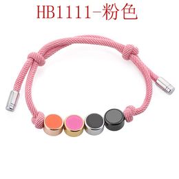 Nouveau modèle 2024 Bracelet à breloques en acier inoxydable 316L de qualité supérieure en trois couleurs plaquées pour femmes, bijoux de mariage avec tampon de boîte 1342072