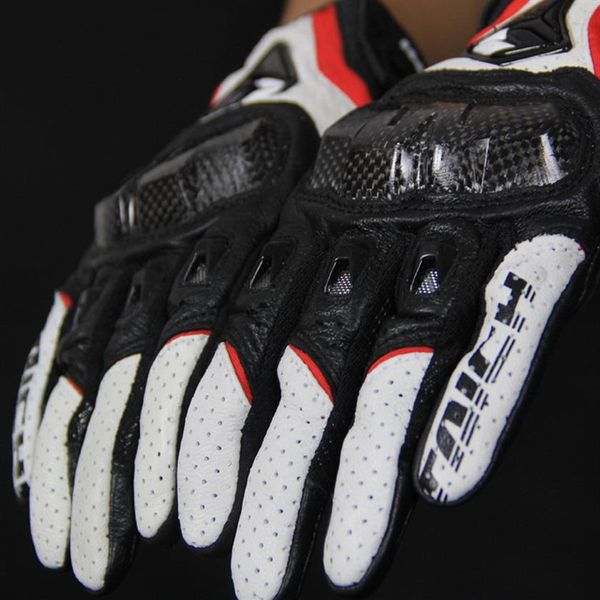 Nuevo modelo de guante de malla de cuero armado RS-TAICHI Moto Racing Guantes RST390 guantes de moto motocross guante de moto fibra de carbono gl263r