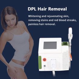 Nouveau modèle d'épilation au laser DPL de bureau Système de point de congélation sans douleur Cheveux épilatoires permanents Supprimer le dispositif de revitalisation de blanchiment de la peau DPL