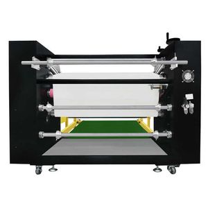 Nuevo modelo de máquina de prensa de calor con rodillo de impresión de calendario de rollo de tela