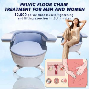 Nouveau modèle Hi-Emt Pelvic Floor Resonator Chaise Orange / Blue 2 Couleurs pour la réhabilitation post-partum Traitement du prolapsus utérin Soulagement de la douleur