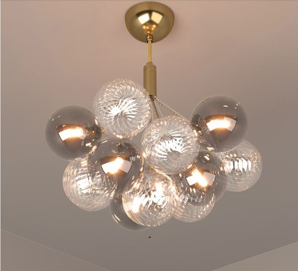 Nouveau Design nordique moderne LED plafonnier suspension pour salon enfants chambre salle à manger cuisine escalier G9 lustre lumière