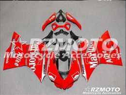 Nieuwe Mold ABS Fiets Kits Kits 100% Fit voor Ducati 899 1199 1199S PANIGALE S 2012 2013 2014 Carrosserie Set 12 13 14 Rood X26