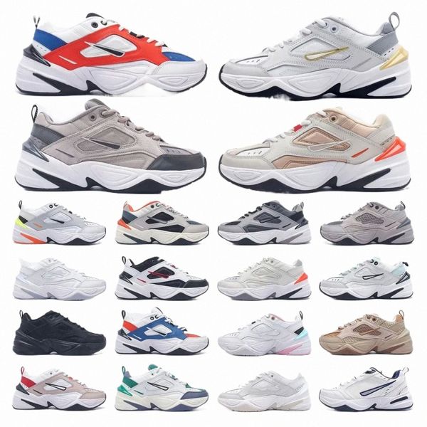 Nouveau monarque le m2k tekno papa sport rU chaussures top qualité femmes designer zapatillas white sportive dorsers sneakers 36-45 q8dw #