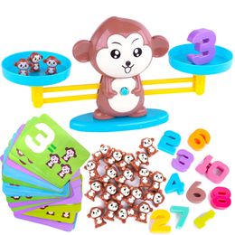 Nieuwe Monkey Balance Game Montessori Educatief Voor Kinderen Voorschoolse Baby Ontwikkeling Nummer Onderwijs Kinderen Wiskunde Speelgoed