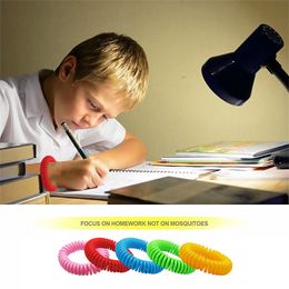 NOUVEAU MOSQUITO BRACET DE CONTRÔLE DU MOSQUITO COILLE ÉLASTIQUE ÉLASTIQUE SPIRAL MAIN BANDE TÉLÉPHONE CHAPLE RONNE