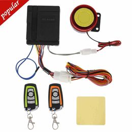 Nieuwe motorfiets Anti-deft 125DB Universal Two-Way Motorcycle Scooter Security Alarm System Motor Start afstandsbedieningsleutel