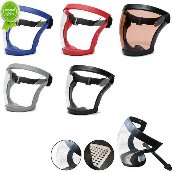 Nouveau moto vélo cyclisme Anti-buée plein visage bouclier extérieur protection tête couverture visage Anti-vent lunettes de sécurité bouclier