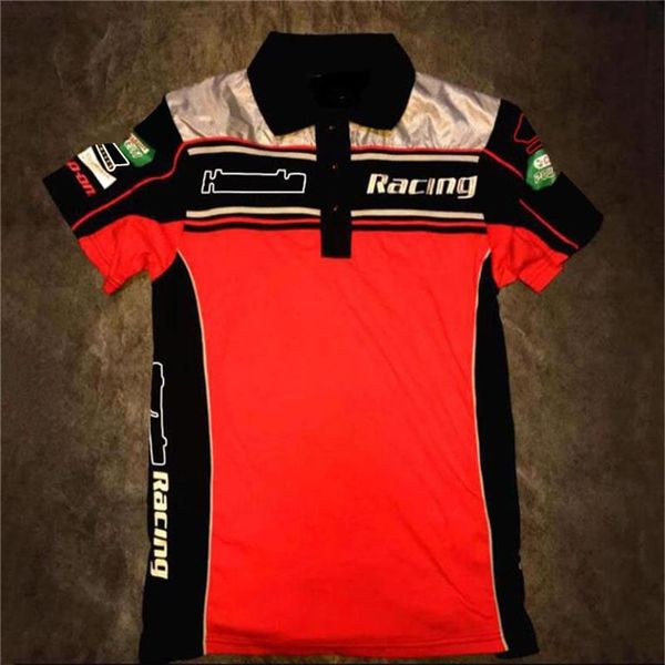 Nouvelle équipe de cyclisme de moto vêtements d'usine POLO chemise revers à séchage rapide T-shirt pilote version racing suit304E
