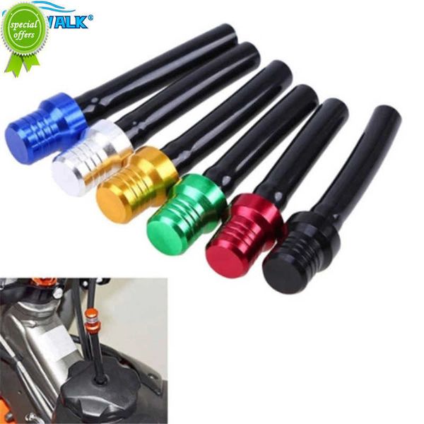 Nouveau bouchon de carburant de gaz de moto vannes unidirectionnelles Tubes de tuyau de reniflard d'évent pour moto ATV Quad Dirt Pit Bike réservoir de carburant tuyau de reniflard