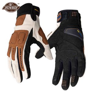 Nouveaux gants de Moto hommes Guantes Moto portable Motocross Motobike gants d'équitation écran tactile gants de Motocross H1022