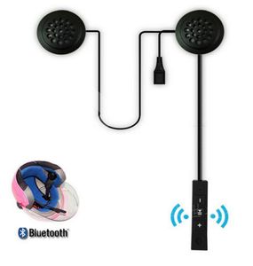 Nouveau casque de casque de moto Bluetooth Interphone Casque de casque sans fil casque de tas de tas de casqueur sans fil Bluetooth sans MIC7712121