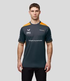 Nieuwe Motorcycle Racing Cross-Land Jersey F1 McLaren Team Casual Effen Kleur Heren T-shirt Downhill 3D Zomer Mannen Shirt BKIR