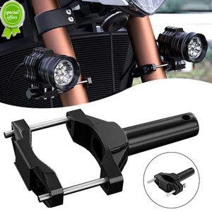 Nouveau support de projecteur de moto, cadre de poteau d'extension, support de phare modifié, support de lumière, accessoires de réaménagement