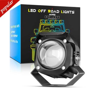 Nouveau projecteur de moto voiture antibrouillard 15W phare Laser modifié projecteur LED phare projecteur lumière auxiliaire antibrouillard