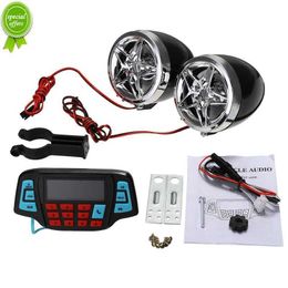 Nieuwe motorfiets Studio Audio Sound System Stereo Speakers FM Radio mp3 Music Player Scooter ATV Remote Control Alarm Spreker Scooter Scooter