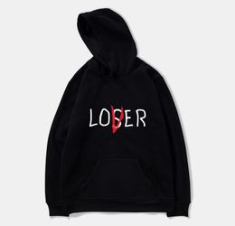 Nouveau film It Losers Club Sweatshirt Men Femmes Loser Loser Il a inspiré les sweats à sweats de perdants décontractés.