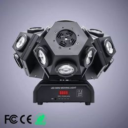 Nouveaux éclairages principaux mobiles équipement d'éclairage de scène Party 18x10w 3 têtes Rgb Laser Led Disco Lights