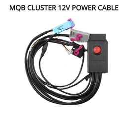 Nieuwe MQB Cluster 12V Power Test Kabel 4e ID48 Sleutel Programma Kabels 5e Cluster MQB NEC35XX Kabels MQB48 Instrument Kabel fit VVDI2