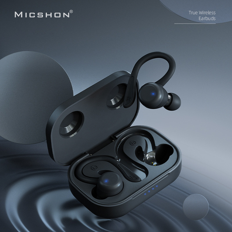 New MS-T40 True Wireless Earbuds TWS Earphone Sport Waterproof Running Bluetooth Earphone